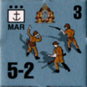 Panzer Grenadier Headquarters Library Unit: Britain Royal Marines MAR for Panzer Grenadier game series
