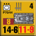 Panzer Grenadier Headquarters Library Unit: Italy Regio Esercito P70/44 for Panzer Grenadier game series