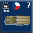 Panzer Grenadier Headquarters Library Unit: Czechoslovakia Army Praga for Panzer Grenadier game series