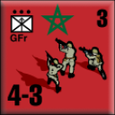 Panzer Grenadier Headquarters Library Unit: France Moroccan Ground Forces GFr for Panzer Grenadier game series