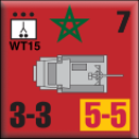Panzer Grenadier Headquarters Library Unit: France Moroccan Ground Forces WT15 for Panzer Grenadier game series