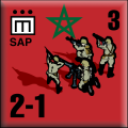 Panzer Grenadier Headquarters Library Unit: France Moroccan Ground Forces SAP for Panzer Grenadier game series
