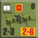 Panzer Grenadier Headquarters Library Unit: United States 131st Field Artillery Regiment 37mm for Panzer Grenadier game series