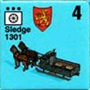Panzer Grenadier Headquarters Library Unit: Finland Army Sledge for Panzer Grenadier game series
