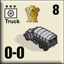 Panzer Grenadier Headquarters Library Unit: India Army Truck for Panzer Grenadier game series