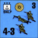 Panzer Grenadier Headquarters Library Unit: Japan Imperial Japanese Navy SNLF for Panzer Grenadier game series