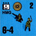 Panzer Grenadier Headquarters Library Unit: Japan Imperial Japanese Navy HMG for Panzer Grenadier game series