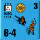 Panzer Grenadier Headquarters Library Unit: Japan Imperial Japanese Navy HMG for Panzer Grenadier game series