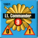 Panzer Grenadier Headquarters Library Unit: Japan Imperial Japanese Navy Lt. Commander for Panzer Grenadier game series