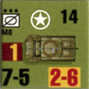 Panzer Grenadier Headquarters Library Unit: United States Army M8 for Panzer Grenadier game series