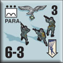 Panzer Grenadier Headquarters Library Unit: Germany Luftwaffe PARA for Panzer Grenadier game series