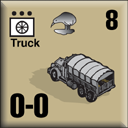 Panzer Grenadier Headquarters Library Unit: New Zealand New Zealand Army Truck for Panzer Grenadier game series