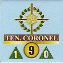 Panzer Grenadier Headquarters Library Unit: Spain Army Ten Coronel for Panzer Grenadier game series
