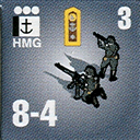 Panzer Grenadier Headquarters Library Unit: Germany Kriegsmarine  HMG for Panzer Grenadier game series