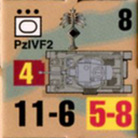 Panzer Grenadier Headquarters Library Unit: Germany Heer PzIVF2 for Panzer Grenadier game series