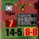 Panzer Grenadier Headquarters Library Unit: Germany Schutzstaffel Tiger for Panzer Grenadier game series
