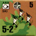 Panzer Grenadier Headquarters Library Unit: Germany Schutzstaffel Ski for Panzer Grenadier game series
