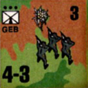Panzer Grenadier Headquarters Library Unit: Germany Schutzstaffel Geb for Panzer Grenadier game series
