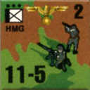 Panzer Grenadier Headquarters Library Unit: Germany Schutzstaffel HMG for Panzer Grenadier game series