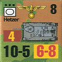 Panzer Grenadier Headquarters Library Unit: Germany Schutzstaffel Hetzer for Panzer Grenadier game series