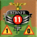Panzer Grenadier Headquarters Library Unit: Germany Schutzstaffel Sturmbnfr (MAJ) for Panzer Grenadier game series