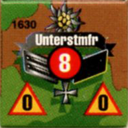 Panzer Grenadier Headquarters Library Unit: Germany Schutzstaffel Unterstmfr (2nd LT) for Panzer Grenadier game series