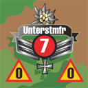 Panzer Grenadier Headquarters Library Unit: Germany Schutzstaffel Unterstmfr (2nd LT) for Panzer Grenadier game series