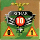 Panzer Grenadier Headquarters Library Unit: Germany Schutzstaffel Scharführer (SGT) for Panzer Grenadier game series