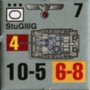 Panzer Grenadier Headquarters Library Unit: Germany Heer StuG IIIG for Panzer Grenadier game series