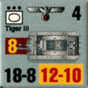 Panzer Grenadier Headquarters Library Unit: Germany Heer Tiger III for Panzer Grenadier game series