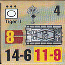 Panzer Grenadier Headquarters Library Unit: Germany Heer Tiger II for Panzer Grenadier game series