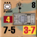 Panzer Grenadier Headquarters Library Unit: Germany Heer PzIIIh for Panzer Grenadier game series