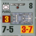 Panzer Grenadier Headquarters Library Unit: Germany Heer PzIIIg for Panzer Grenadier game series