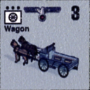 Panzer Grenadier Headquarters Library Unit: Germany Heer Wagon for Panzer Grenadier game series