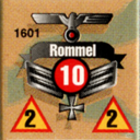 Panzer Grenadier Headquarters Library Unit: Germany Heer Rommel for Panzer Grenadier game series