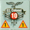 Panzer Grenadier Headquarters Library Unit: Germany Luftwaffe Lt. Colonel for Panzer Grenadier game series