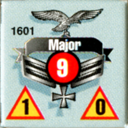 Panzer Grenadier Headquarters Library Unit: Germany Luftwaffe Major for Panzer Grenadier game series