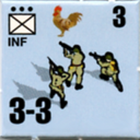 Panzer Grenadier Headquarters Library Unit: France Armée de Terre INF for Panzer Grenadier game series