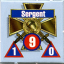 Panzer Grenadier Headquarters Library Unit: France Armée de Terre Sergent for Panzer Grenadier game series