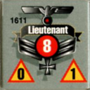 Panzer Grenadier Headquarters Library Unit: Germany Heer Lieutenant for Panzer Grenadier game series
