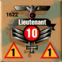Panzer Grenadier Headquarters Library Unit: Germany Heer Lieutenant for Panzer Grenadier game series