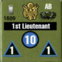 Panzer Grenadier Headquarters Library Unit: United States Airborne 1st Lieutenant for Panzer Grenadier game series