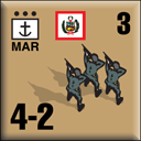 Panzer Grenadier Headquarters Library Unit: Peru Navy Mar for Panzer Grenadier game series