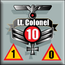 Panzer Grenadier Headquarters Library Unit: Germany Heer Lt. Colonel for Panzer Grenadier game series
