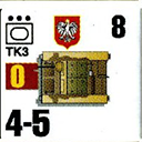 Panzer Grenadier Headquarters Library Unit: Poland Wojska Lądowe Tk3 for Panzer Grenadier game series