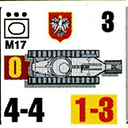 Panzer Grenadier Headquarters Library Unit: Poland Wojska Lądowe M17 for Panzer Grenadier game series