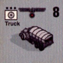 Panzer Grenadier Headquarters Library Unit: Germany Heer Truck for Panzer Grenadier game series