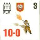 Panzer Grenadier Headquarters Library Unit: Poland Wojska Lądowe Flm for Panzer Grenadier game series