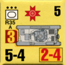 Panzer Grenadier Headquarters Library Unit: Romania Army R-35 for Panzer Grenadier game series