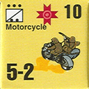 Panzer Grenadier Headquarters Library Unit: Romania Army Motorcycle for Panzer Grenadier game series